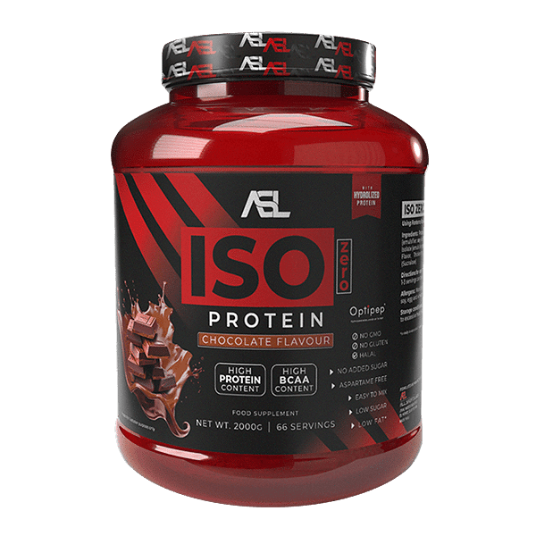 Pot ASL ISO ZERO PROTEIN, exemple de présentation
